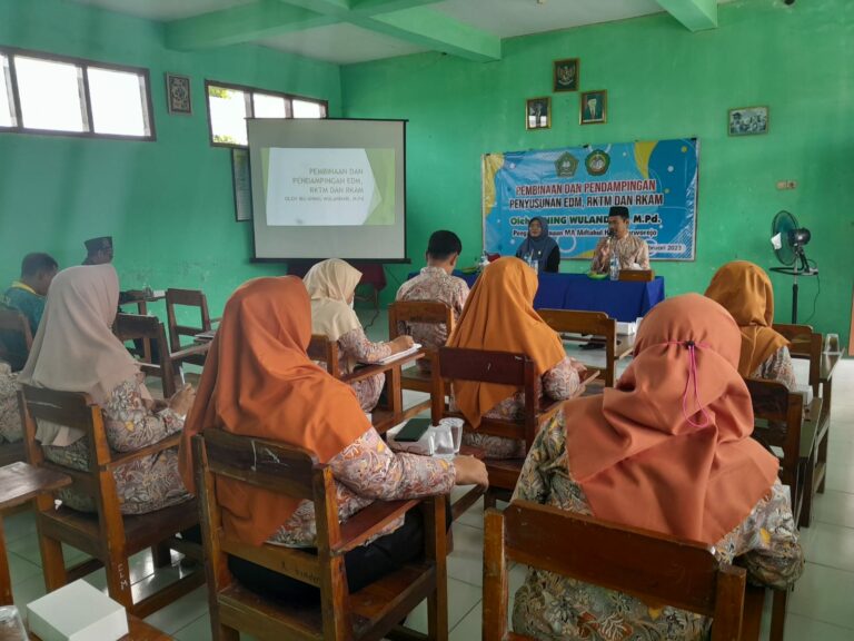 PEMBINAAN dan PENDAMPINGAN EDM, RKTM dan RKAM MADRASAH